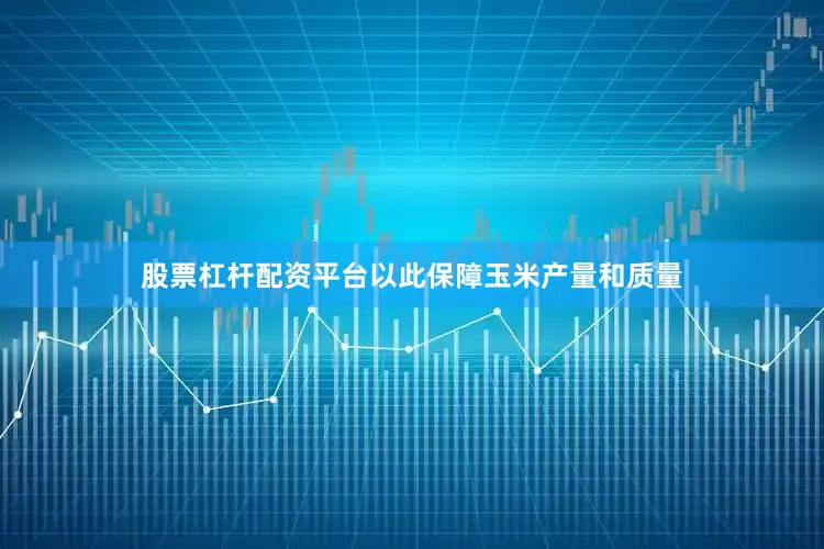 股票杠杆配资平台以此保障玉米产量和质量