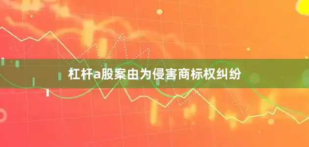 杠杆a股案由为侵害商标权纠纷
